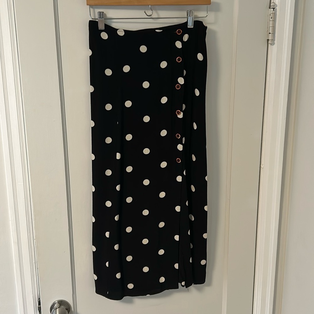 Free People Polka Dot Skirt